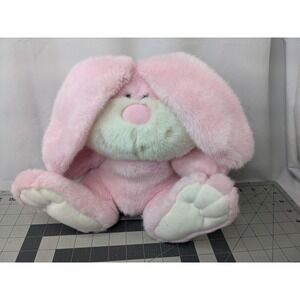 Soft Dreams Pink Rabbit Plush Long Ears Big Feet 10 Inch Stuffed Animal Toy